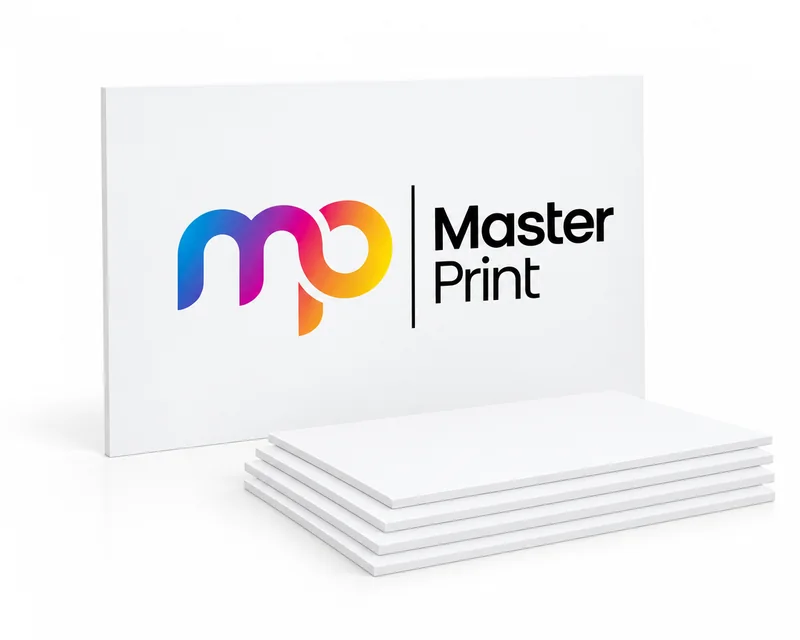 Panneau PVC expansé (Forex) 5 mm imprimé du logo Master Print