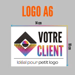 Transfert DTF format A6 - Impression prête à poser, idéale pour petits marquages