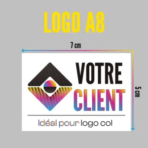 Transfert DTF format A8 - Idéal pour petits marquages sur textiles